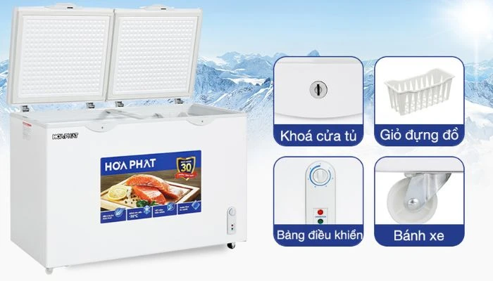 Tủ Đông Hòa Phát 352 Lít HPF AD6352.T1